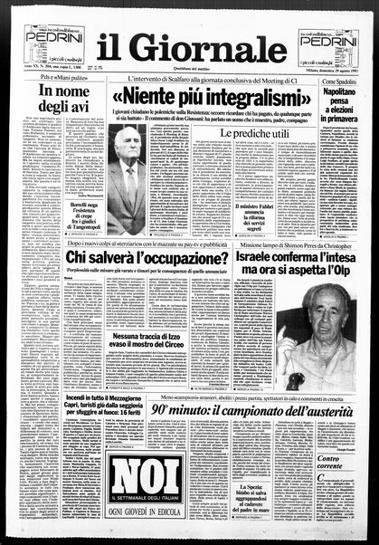 Il giornale : quotidiano del mattino